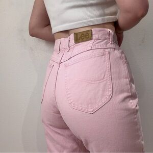 Vintage Lee Pink Denim Jeans